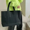 AW вязание сумки-тоут женские дизайнерские сумки для покупок повседневные сумки на ремне кожаные пляжные сумки через плечо женские кошельки для покупок 230615