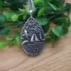 Pendant Necklaces 12pcs Ocean Waves Travel Jewelry Pirate Sailboat Necklace For Nautical AdventurerPendant266S