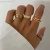 Goth Birth Year Rings For Women Stainless Steel Gold Color Ring 2022 Trend Female Male Jewerly Birthday Day Gift Anillos mujer L22315W