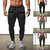 Pantaloni da uomo 2023 Autunno Tinta unita Grande tasca Design con cerniera Coulisse Moda Casual Rave Bottoms Abbigliamento outdoor Pantaloni chino elasticizzati Uomo