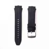 Convient pour LG Urbane 2 LTE LG W200 Smart Sile Bracelet en caoutchouc Bracelet noir blanc ceinture bande H220419202S