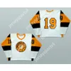 Anpassad Paul Mercier Niagara Falls Flyers Hockey Jersey New Top Stitched S-M-L-XL-XXL-3XL-4XL-5XL-6XL