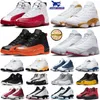 Jumpman 12 13 scarpe da basket da uomo 12s CHERRY 13s WHEAT sneakers jumpman Nero Flint French University Blu Nero Cat Court Viola sneakers sportive da uomo eur 40-47