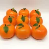 Decorazione del partito Milisten Piante artificiali 4 pezzi Simulazione Arancione Mini modelli di frutta Arance finte Modello Mandarino Pografia