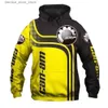 Men's Hoodies Sweatshirts Custom name Spring/Autumn 3D Hoodies Bultaco Motorcycles Hooded Sweatshirts Printed Men's fashion Casual Oversized hoodies men Q231204