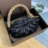 Bottegvveneta Bags Designer Bags 2023 New Chain Cloud Bag Soft Cowhide One Sholdled Leather dechold bag bag wrinkled Dumplings Children's Bag4m8w4m8w4m8w wn-j814