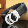 men's belt with automatic buckle waist belt, youth business and leisure, trendy young people, cowhide pants with trendy authentic products Genuine leather