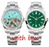 Luksusowe zegarek dla mężczyzn zegarki 2813 Ruch mechaniczny 36 mm 41mm 41 mm zegarki ze stali nierdzewnej Sapphire Waterproof Waterproof Wristwatches Montre de Luxe