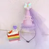 Partyhüte, Geburtstagsfeier, Glitzer-Geburtstagshut, Feen-Haarreifen, ein 123. Geburtstag, Party-Dekoration, Kinder-Mädchen-Geschenk, Kopfbedeckung 231204