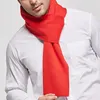 Scarves Winter Men Scarf Men's Warm Faux Cashmere Long Fashion Soft Shawl Wrap For Formal Casual Wear Solid Color