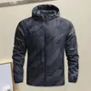 Men's Jackets Portable Lightweight Jacket Windproof Hooded Cycling For Men Spring Autumn Motocross Mtb Coat With Long Sleeves