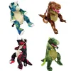 Creative 3D Dinosaur Children Ryggsäckar Animal Cartoon Kids Travel School Bag 210901264Y