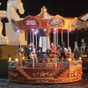 شموع 2023 Carousel Light Music Box Kids Girlss Girlfriends Girlfriend Hiffy 231204