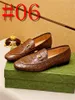 Nouveau marron 40model Derby Designer Chaussures pour hommes