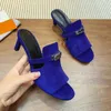 Verão menina sandálias designer elegante e sexy chinelos de salto alto bonito aberto toed ovelha rei camurça sapatos femininos