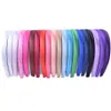 20st Lot 1 5cm Wide Hair Hoop Head Bands For Women Kids Band Accessories Satin Ribbon Band Pappband Makeup Sports W220316230S
