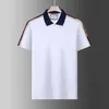 Summer fashion High street cotton polo shirt sweatshirt jumper Breathable men and women patterned printed casual short sleeves M-4XL