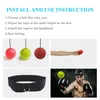Sand Bag Boxing Reflex Ball Set 3 Difficulty Level Boxing Balls with Adjustable Headband for Punching Speed Reaction Agility Training 231204