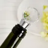 Tappo per vino Twist Bomboniere Regali Sfera di cristallo Tappi per collezione di vini rossi Strumenti per bar per feste Tappi per bottiglie di champagne SN902