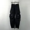 Pantalons pour femmes, automne et hiver Y2k, décoration de poche, Design lourd, travail, Vintage, mode, tempérament, cent jeans, 2023