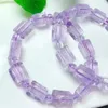 Strand Natural Lavender Amethyst Armband Reiki Healing Stone Fashion Jewelry Gift Party Girl Birthday Present 8x12mm