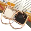 المصمم الفاخر Noe BB الكتف كيس الكتف Crossbody M40817 Brown Rann