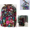 Cartoon mouse Cotton Backpack School bag match with lunch bag id card holder & lanyard217A