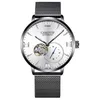 designer watch watches Carlo Jeff's tiktok man's mechanical fully automatic hollowing waterproof ultra-thin wrist watch.