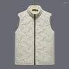 Gilet da uomo Dolcevita autunno inverno Solido peluche e tasca spessa Cardigan con cerniera Gilet senza maniche Cappotti Top casual alla moda vintage