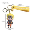 Party Favor Anime Naruto Doll Porte-clés Creative PVC Naruto Figure Porte-clés Jouets pour filles et garçons Sac Pendentif Accessoires Cadeau