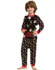 Conjuntos de ropa Conjunto de pijamas a juego para la familia de Navidad Llegadas 2023 Árbol de Navidad Santa Deer Print Adultos Niños Pjs Bebé Mono Ropa para perros 230111