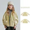 Sets Girls Jacket 2023 Winter Cartoon Fashion Children Jumper Cotton Cute Korean Version Of The Girl Children's Clothing 231204