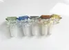 Waterpijp 14mm 18mm glazen kom roken accessoires kleurrijke dikke trechter zandloper voor waterpijp waterpijpen dab rig ZZ