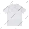 24SS Europa Sommer Herren T-Shirts Designer T-Shirt Luxus Männer Rundhalsausschnitt Brief gedruckt Polar-Stil T-Shirt Mann schwarz weiß lässig Baumwoll-T-Shirt