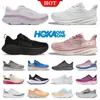 hokas buty wolne ludziom buty na zewnątrz mężczyźni kobiety hoka bondi 8 hoka clifton 9 All Black Pink brzoskwini duży rozmiar butów EUR 47 Buty Treakers Dghate