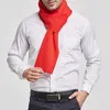 Scarves Winter Men Scarf Men's Warm Faux Cashmere Long Fashion Soft Shawl Wrap For Formal Casual Wear Solid Color