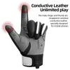 Cykelhandskar Rockbros Varma herrar Cykling Uppvärmda handskar för skid USB -uppladdningsbara motorcykelhandskar Full Finger Thermal Winter Glove Breattable 231204