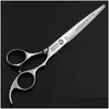 Hair Scissors 7 Inch Professional Cutting Hairdressing Barber Salon Pet Dog Grooming Shears Bk035 230508 Drop Delivery Products Care S Dhxyw