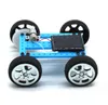 Diversão criativa energia solar diy carro brinquedos mini experimentos científicos novely crianças brinquedos educativos para crianças presentes