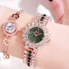 Orologi da donna 15 colori Orologi da donna con strass Bracciale Montre Orologio da polso -f- Orologi da donna relogio feminino Anno regalo per ragazze 231204