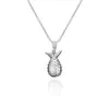 Pendentif Colliers Mignon Argent Plaqué Fruits Ananas Pendentifs Belle Style Doux Bijoux Ras Du Cou Pour Les Femmes Cadeaux De Fête209l