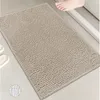 Badmattor främre dörrmatta inomhus dörrmatta tvättbar inträdesmatta super absorberande bekvämt