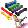 Bandes de yoga Bande de résistance élastique Extenseur d'exercice Stretch Fitness Bandes d'assistance de traction en caoutchouc pour l'entraînement Pilates Home Gym Workout 231104