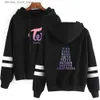 Мужские толстовки с капюшоном Kpop Twice Hoodie Album Hoody Женщины Мужчины Осенняя толстовка с длинным рукавом Унисекс Пуловеры Корейский стиль Свободные толстовки Q231204