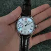 Zegarek mikro wirnikowy zegarek na rękę Męsk rotorowy Tianjin ruch ST6497 Prosty wodoodporny stal nierdzewna 44 mm vintage Drop