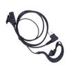 Acoustic 2 Tube Pin Mulanimo Mic PTT Headset for Motorola Radios GP88 GP300 Walkie Talkie Earpiece