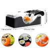 Herramientas de sushi Magic Rice Mold Maker Roller Machine DIY Japonés Bento Vegetal Carne Rolling Tool Gadgets de cocina Accesorios 231204