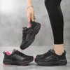 Dress Shoes Four Seasons Waterproof Lightweight Running Women Leather Soft Casual Sneakers Ladies NonSlip Rebound Jogging 231204