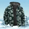 Männer Hoodies Warm Hoodie 2023 Winter Jacken Männer Zip-up Fleece Männlichen Mantel Camouflage Polsterung Parka Kleidung Windjacke Outer