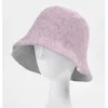 Chapeau d'été à large bord pour femmes, tricot, Double face, seau plat, pliable, Protection contre le soleil et la plage, 230920